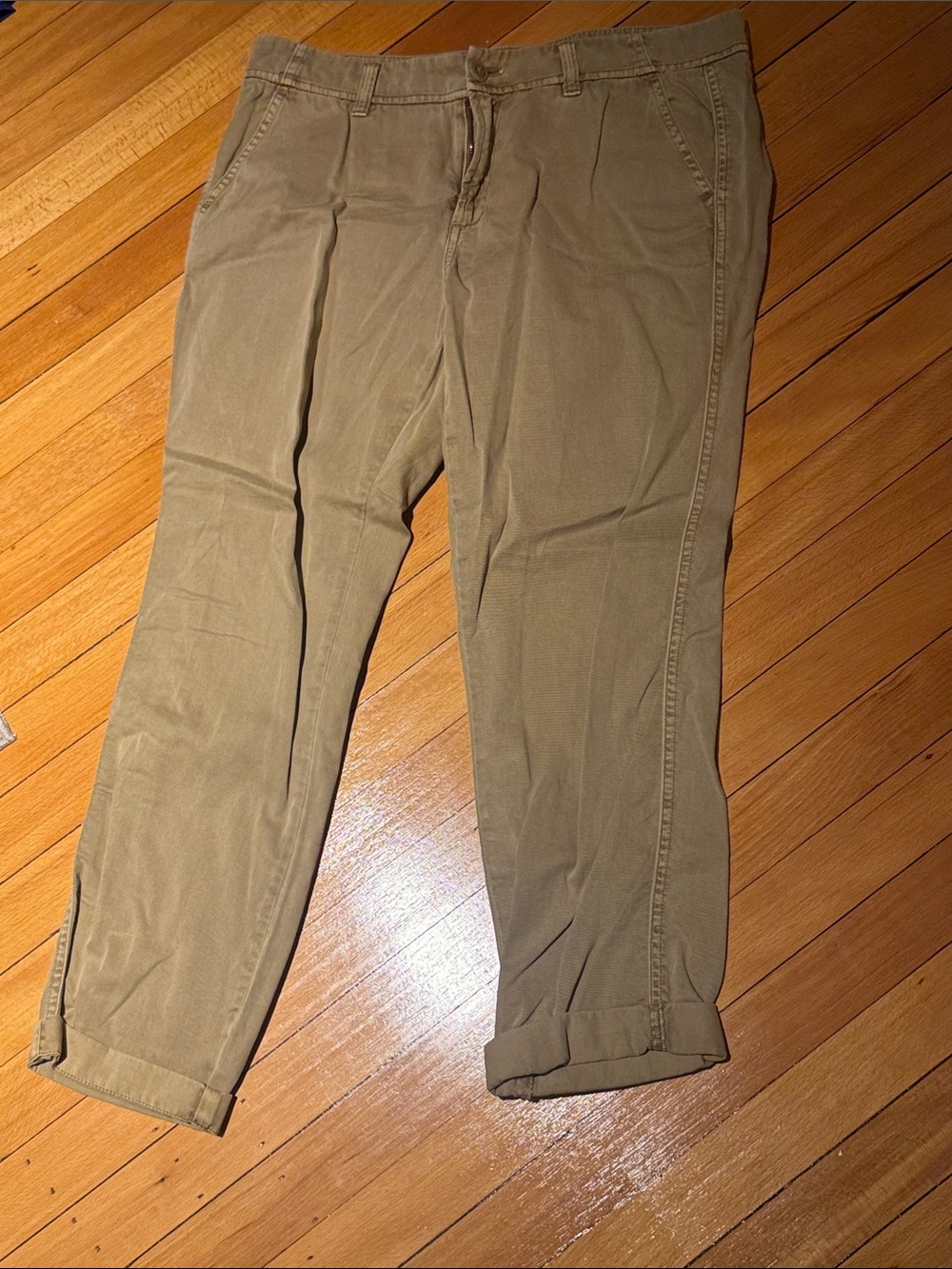 J.Crew Chino Pants in Khaki